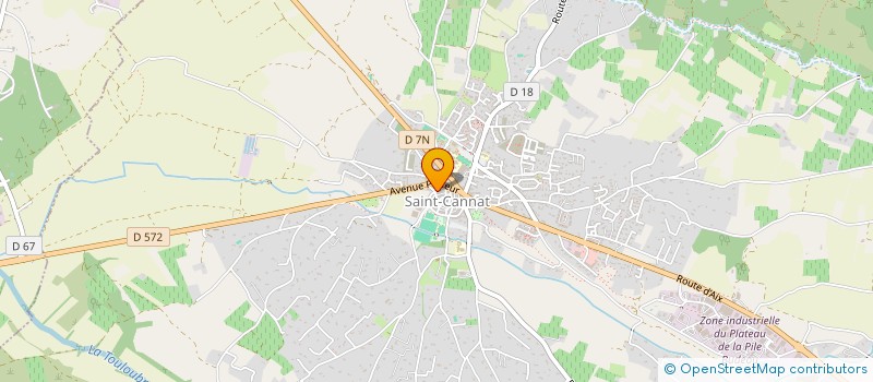 localisation de l'entreprise LMNP MAISON PASTEUR  SAINT-CANNAT