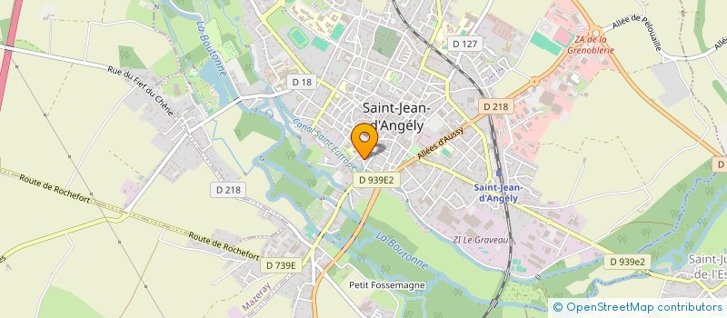 localisation de l'entreprise LMNP MAISSANT LOISEL  SAINT-JEAN-D'ANGELY