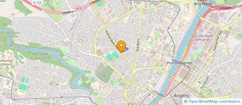 localisation de l'entreprise LMNP MANEHA à ANGERS