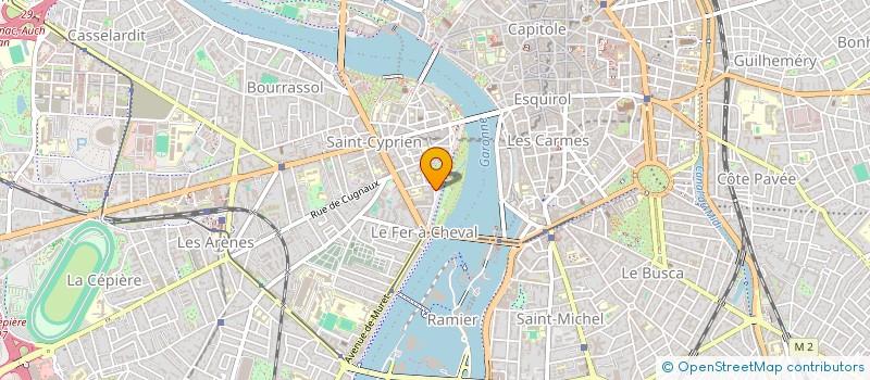 localisation de l'entreprise LMNP MARCHAND/DENEUX à TOULOUSE