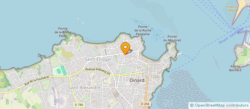 localisation de l'entreprise LMNP MARETTES DINARD  DINARD