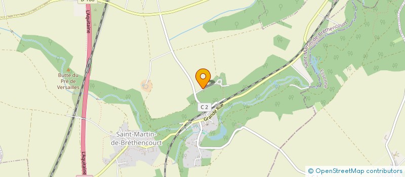 localisation de l'entreprise LMNP MARLIERE PRADINES  SAINT-MARTIN-DE-BRETHENCOURT