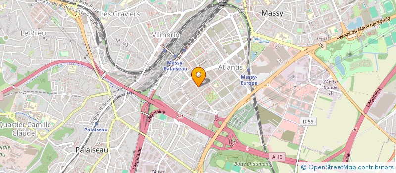 localisation de l'entreprise LMNP MASSY INDIVISION  MASSY