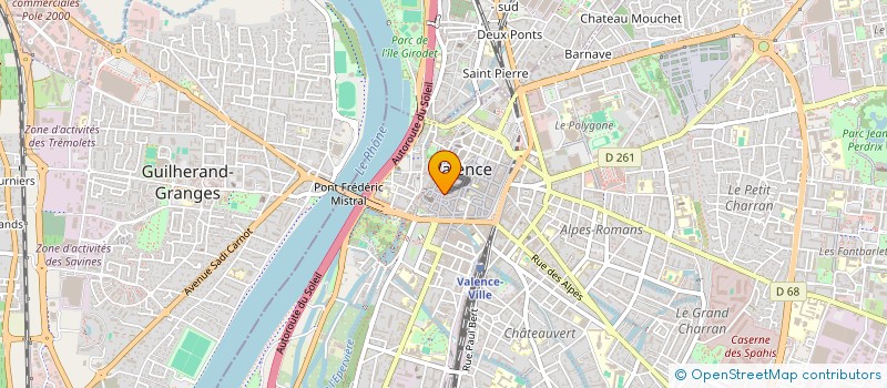 localisation de l'entreprise LMNP MECHERI SOLA  VALENCE