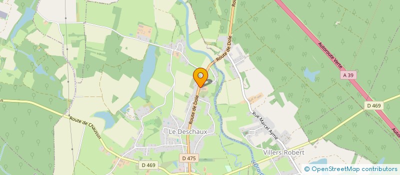 localisation de l'entreprise LMNP MELET BOILLON  LE DESCHAUX