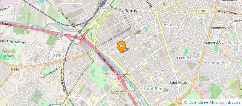 localisation de l'entreprise LMNP MENNESSON  REIMS