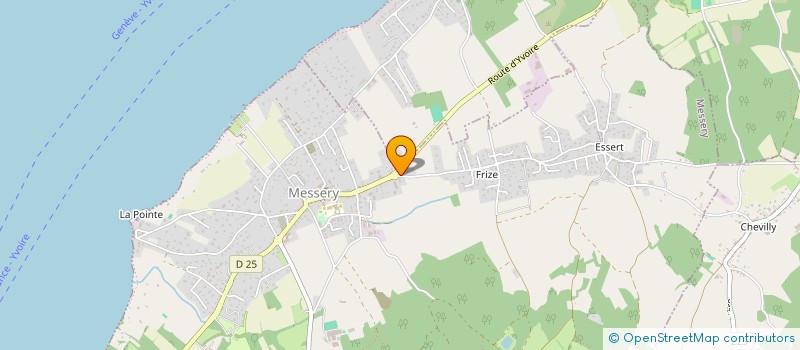 localisation de l'entreprise LMNP MESSERY  MESSERY