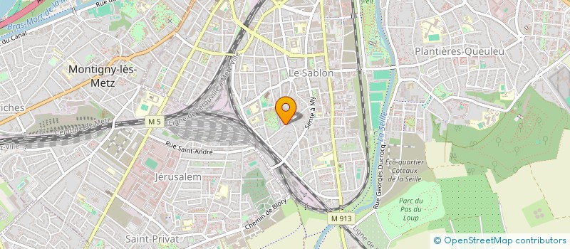 localisation de l'entreprise LMNP METZ REMI ET MARINE  METZ