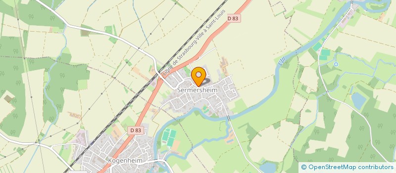 localisation de l'entreprise LMNP MICHALOWSKI  SERMERSHEIM