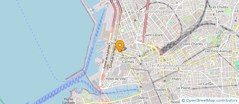 localisation de l'entreprise LMNP MICHEL à MARSEILLE