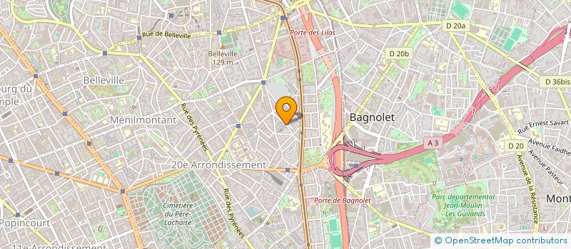 localisation de l'entreprise LMNP MIKAILI  PARIS