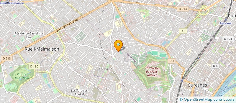 localisation de l'entreprise LMNP MININOUS à RUEIL-MALMAISON