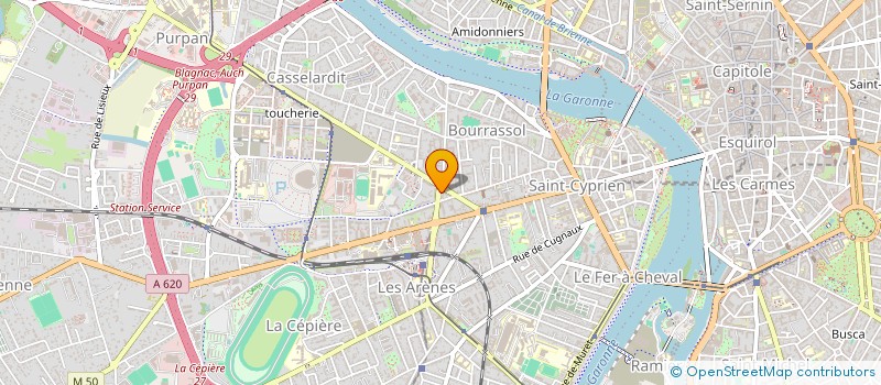 localisation de l'entreprise LMNP MONSIEUR ET MADAME LAFFITTE à TOULOUSE
