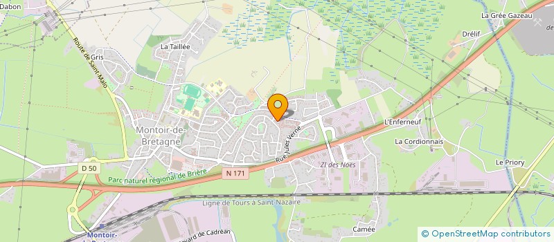 localisation de l'entreprise LMNP MONTOIR44  MONTOIR-DE-BRETAGNE