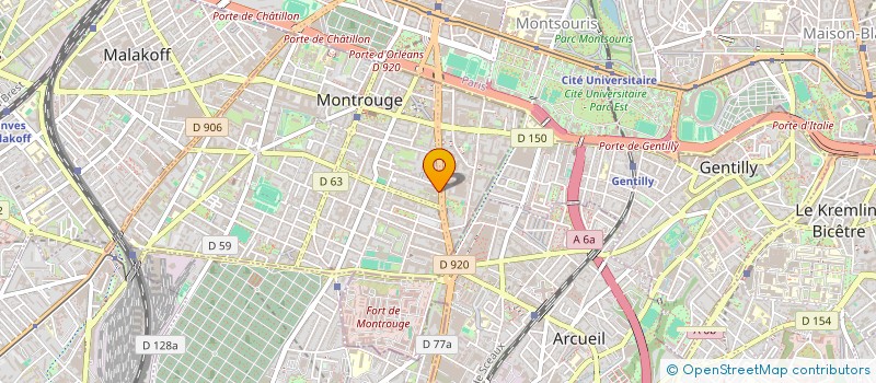 localisation de l'entreprise LMNP MONTROUGE  MONTROUGE