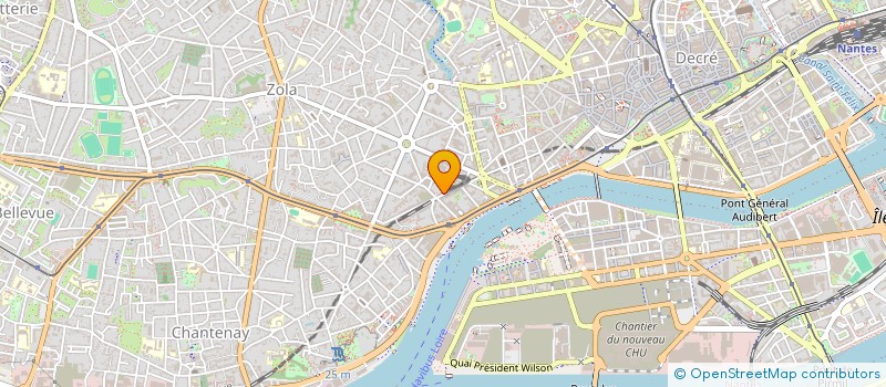 localisation de l'entreprise LMNP MOORE à NANTES