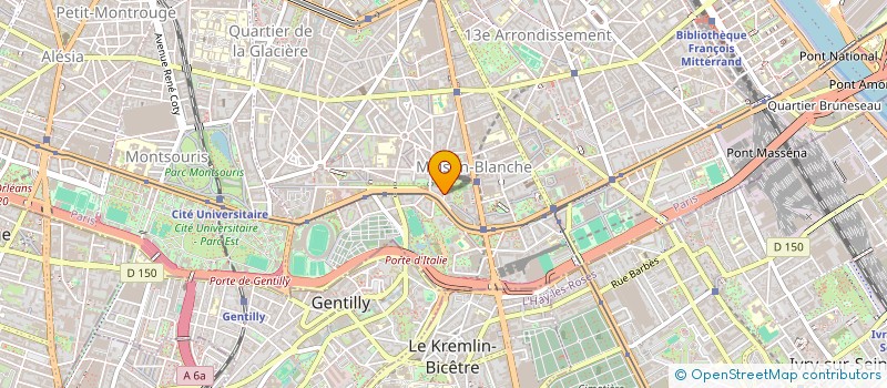 localisation de l'entreprise LMNP MOULIN DE LA POINTE  PARIS