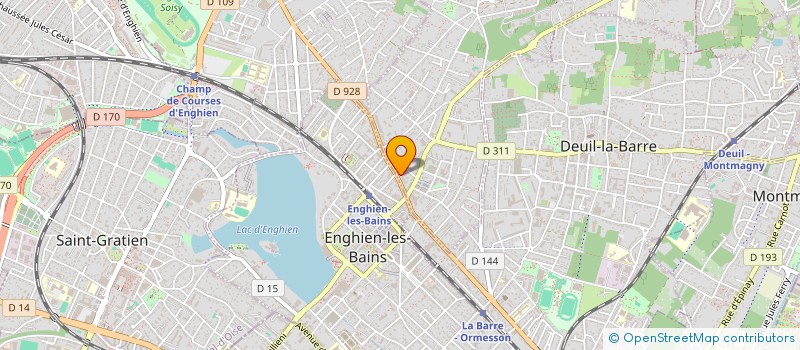 localisation de l'entreprise LMNP MR MME NAHAISI  MONTMORENCY