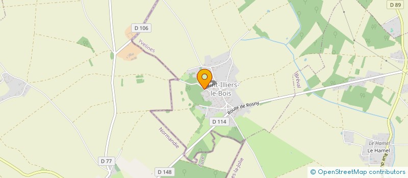 localisation de l'entreprise LMNP MR2C  SAINT-ILLIERS-LE-BOIS