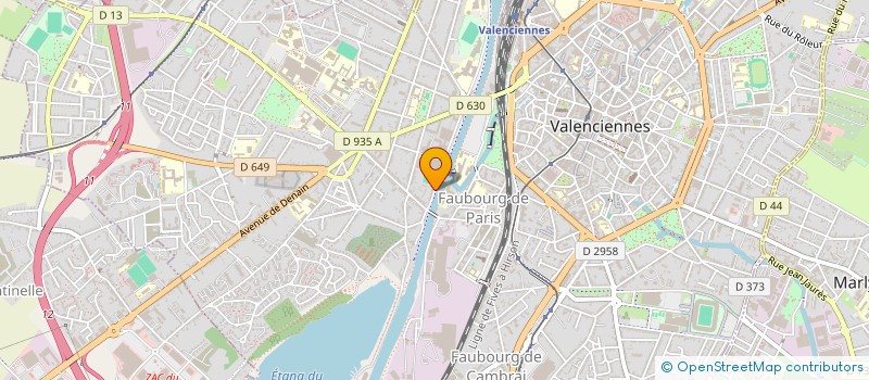 localisation de l'entreprise LMNP MSDW à VALENCIENNES