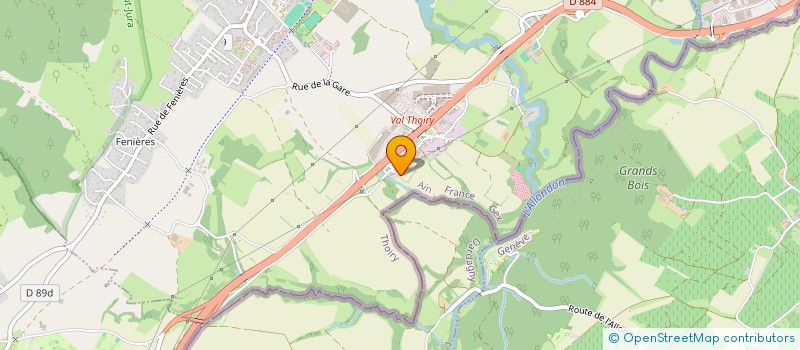 localisation de l'entreprise LMNP MUJAJ  THOIRY