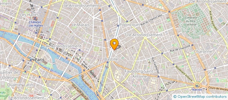 localisation de l'entreprise LMNP NAAR  PARIS