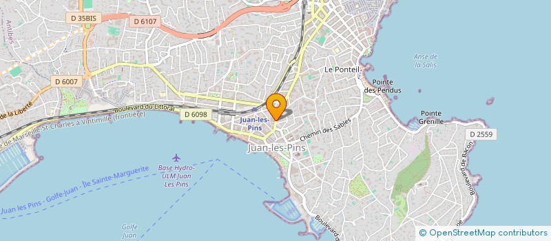 localisation de l'entreprise LMNP NGUYEN  ANTIBES