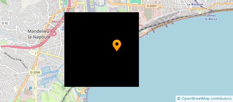 localisation de l'entreprise LMNP NGUYEN à CANNES