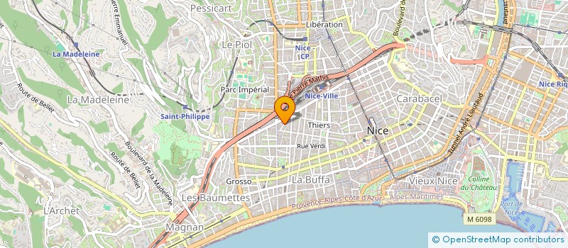 localisation de l'entreprise LMNP NICE à NICE