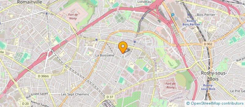 localisation de l'entreprise LMNP NICOLAS COLMET DAAGE  MONTREUIL