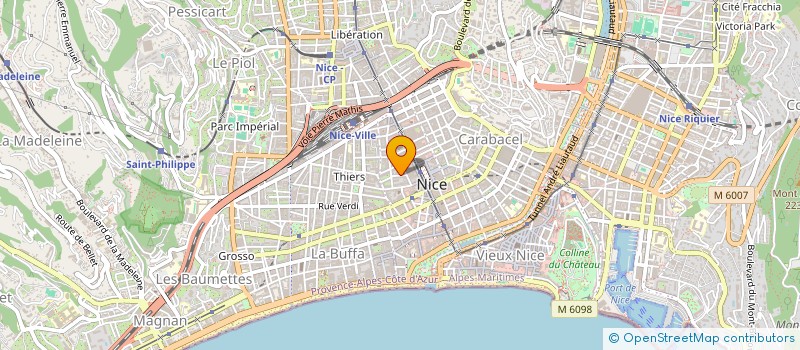 localisation de l'entreprise LMNP NILSSON T N  NICE