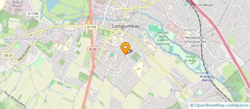 localisation de l'entreprise LMNP NOAH à LONGJUMEAU