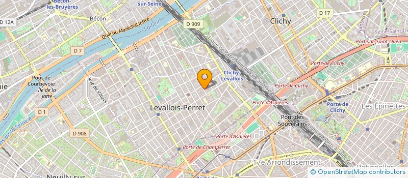 localisation de l'entreprise LMNP NOVASO à LEVALLOIS-PERRET