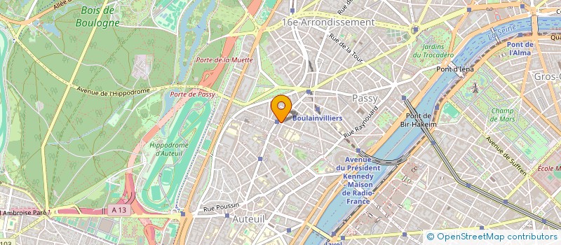 localisation de l'entreprise LMNP - OLIVIER ET CAMILLE GUISE  PARIS