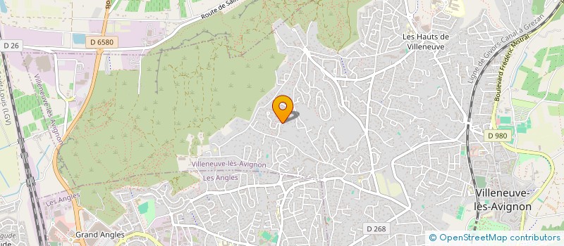 localisation de l'entreprise LMNP OLLAGNIER-BONNEMAISON  VILLENEUVE-LES-AVIGNON
