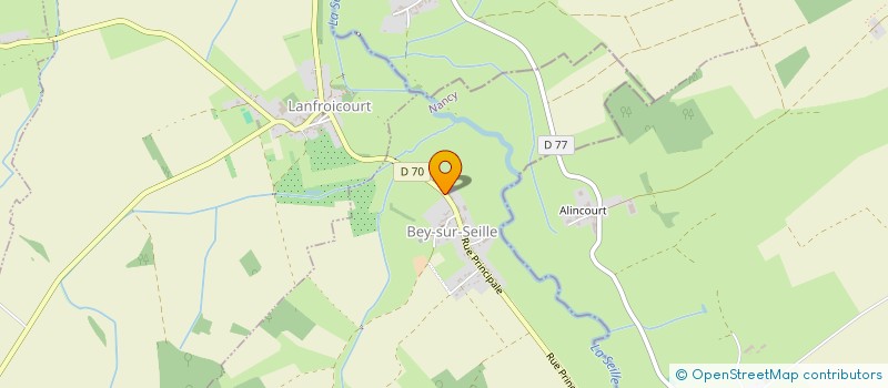 localisation de l'entreprise LMNP OTTENIN - DELOMEZ  BEY-SUR-SEILLE