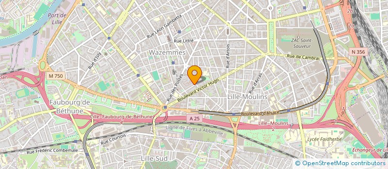 localisation de l'entreprise LMNP PALLO LEDOUX à LILLE