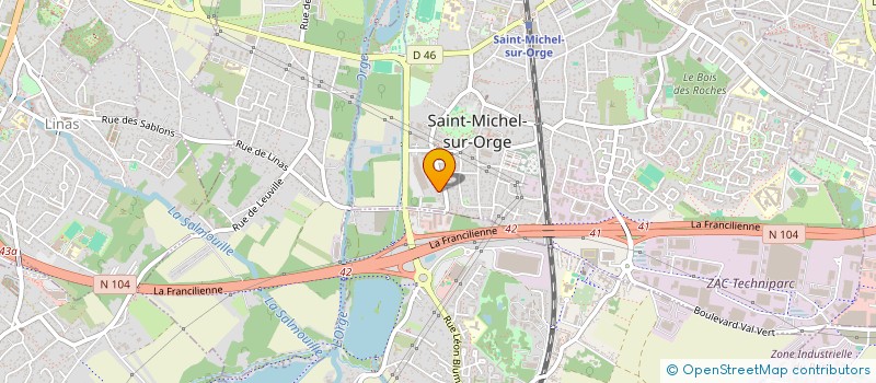 localisation de l'entreprise LMNP PARIS 17  SAINT-MICHEL-SUR-ORGE