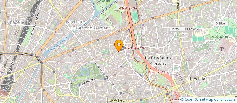 localisation de l'entreprise LMNP PARIS MANIN  PARIS