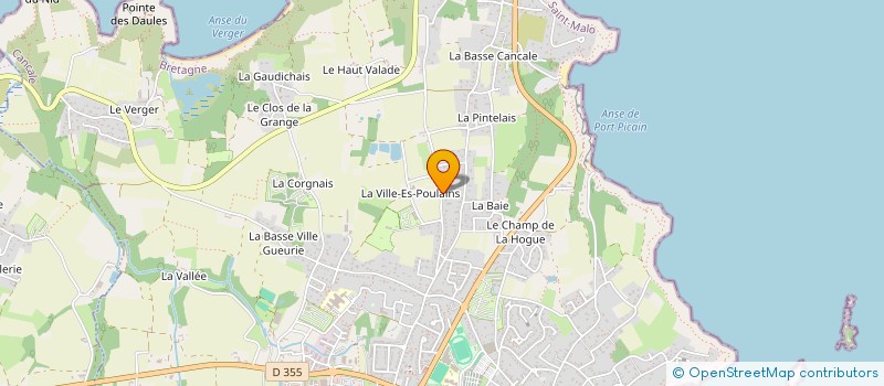 localisation de l'entreprise LMNP PEARD  CANCALE