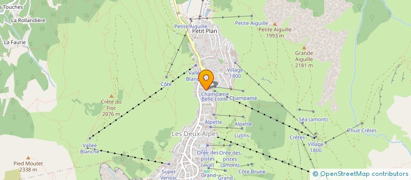 localisation de l'entreprise LMNP PEREZ BONGIORNO à LES DEUX ALPES