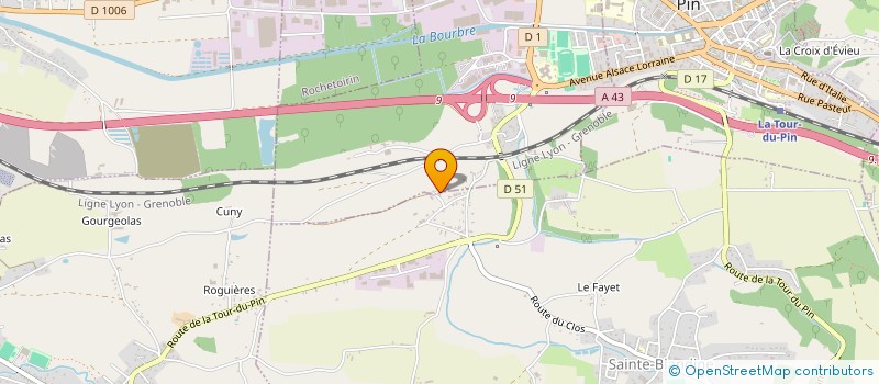 localisation de l'entreprise LMNP PERRIER GULLON-NEYRIN  SAINT-JEAN-DE-SOUDAIN