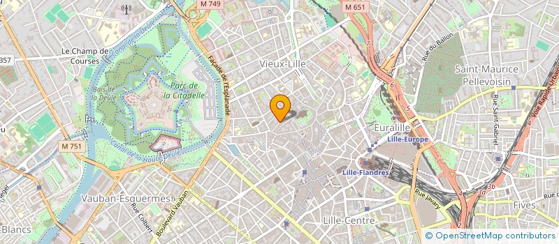 localisation de l'entreprise LMNP PERROT  LILLE
