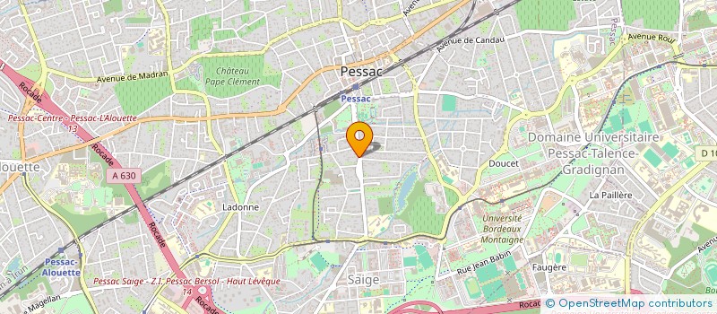 localisation de l'entreprise LMNP PESSAC BUSNEL à PESSAC