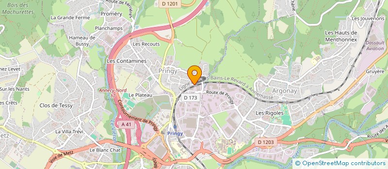 localisation de l'entreprise LMNP PN46 à ANNECY