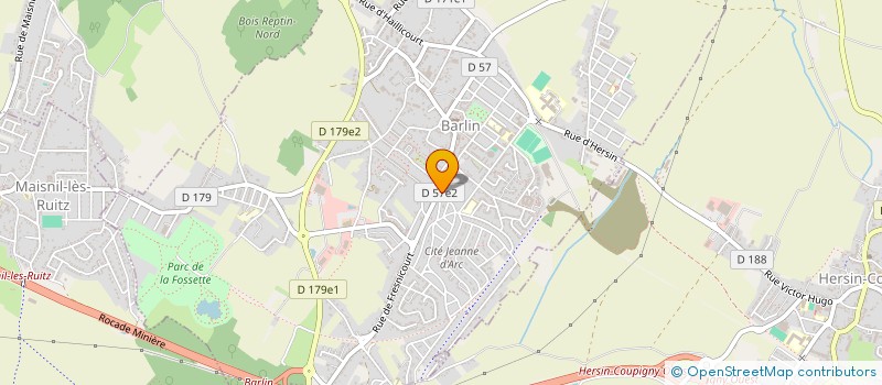 localisation de l'entreprise LMNP POLLET HAUTEFEUILLE à BARLIN