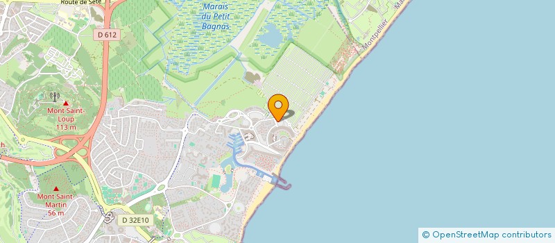 localisation de l'entreprise LMNP POMMELET à AGDE