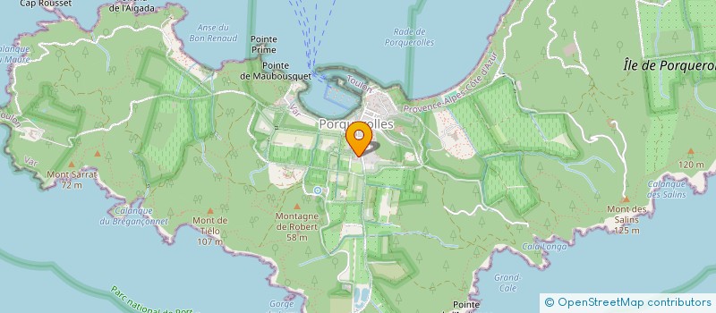 localisation de l'entreprise LMNP PORQUEROLLES PERRIN MARLIAVE  HYERES