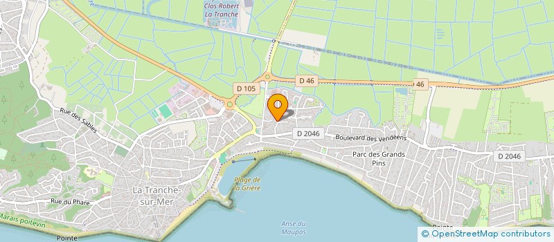 localisation de l'entreprise LMNP PORTEFAIX à LA TRANCHE-SUR-MER