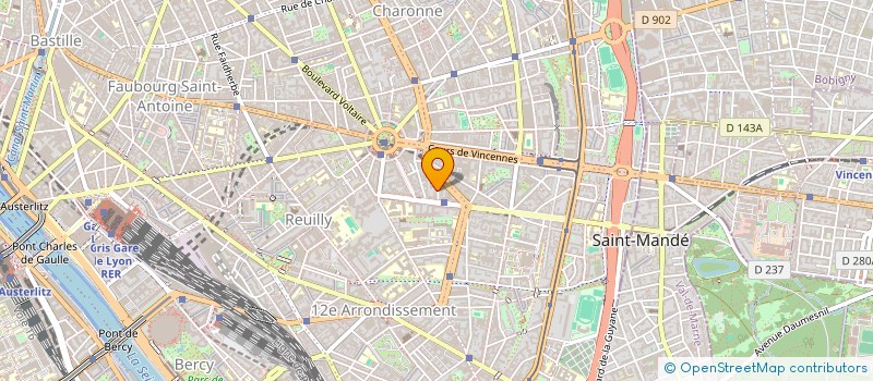 localisation de l'entreprise LMNP PRADEAU CULIS  PARIS